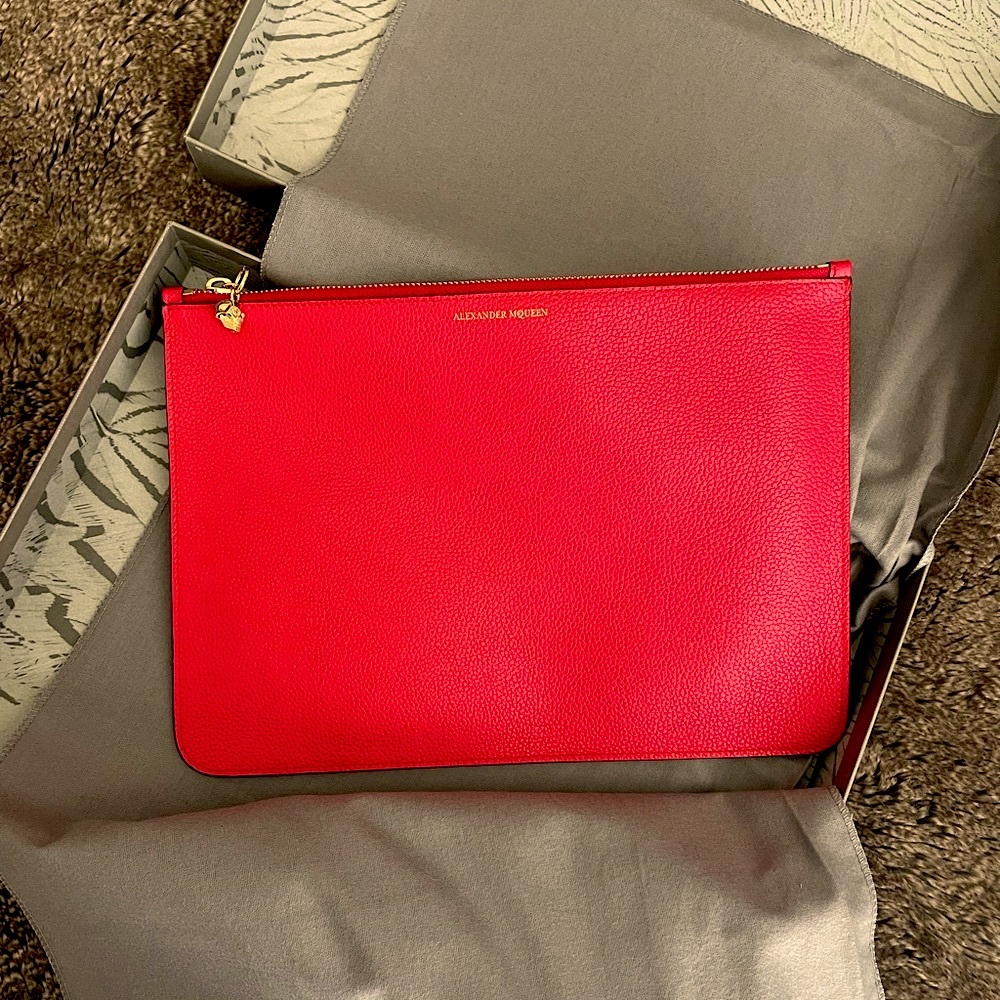 Alexander McQueen Leather Pouch
